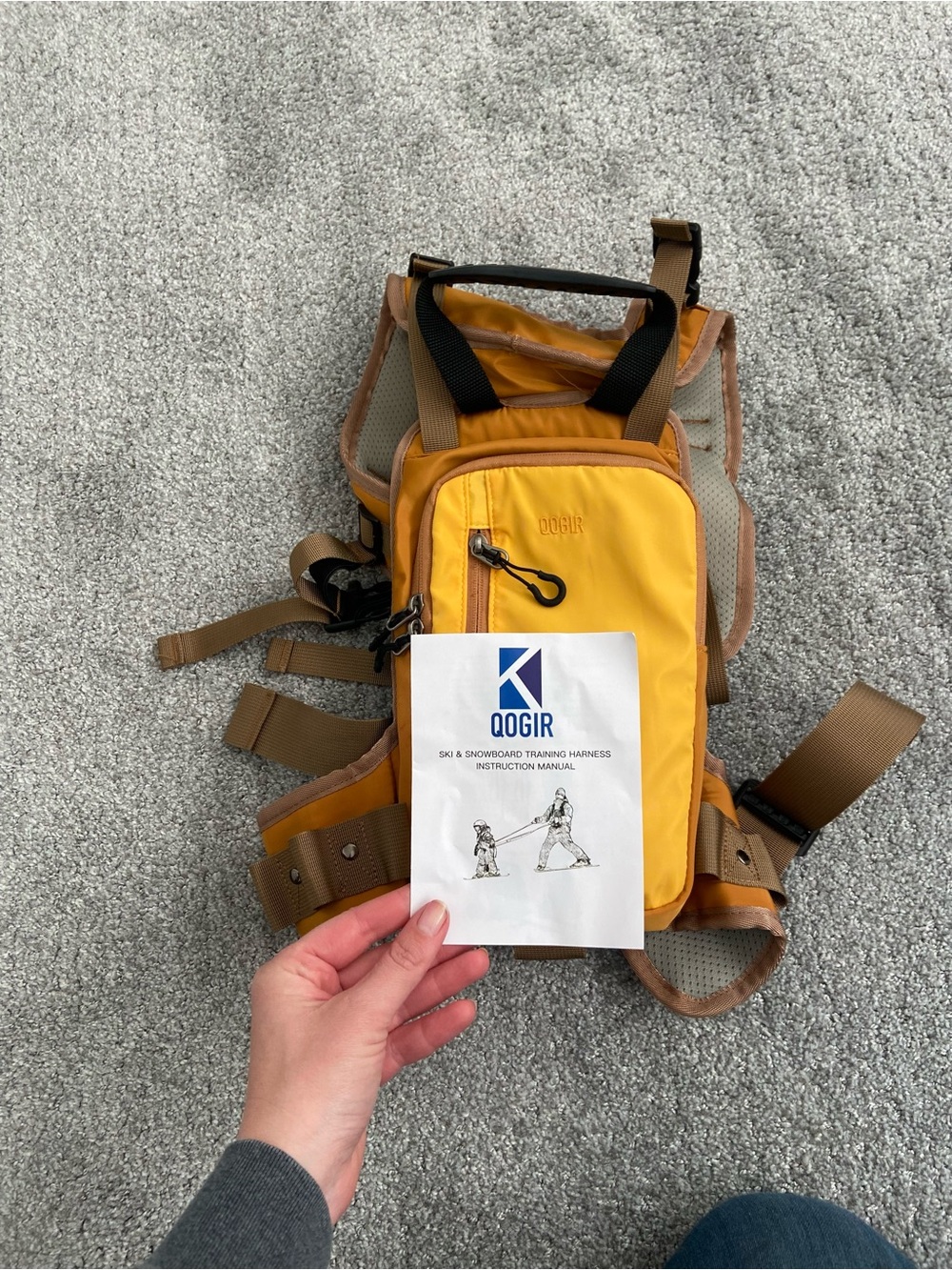 Toddler- Kid Ski/Snowboard Training Harness Pack